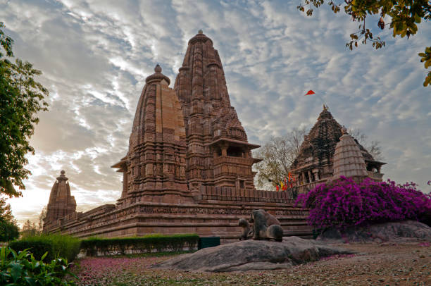 Khajuraho Temple at Night